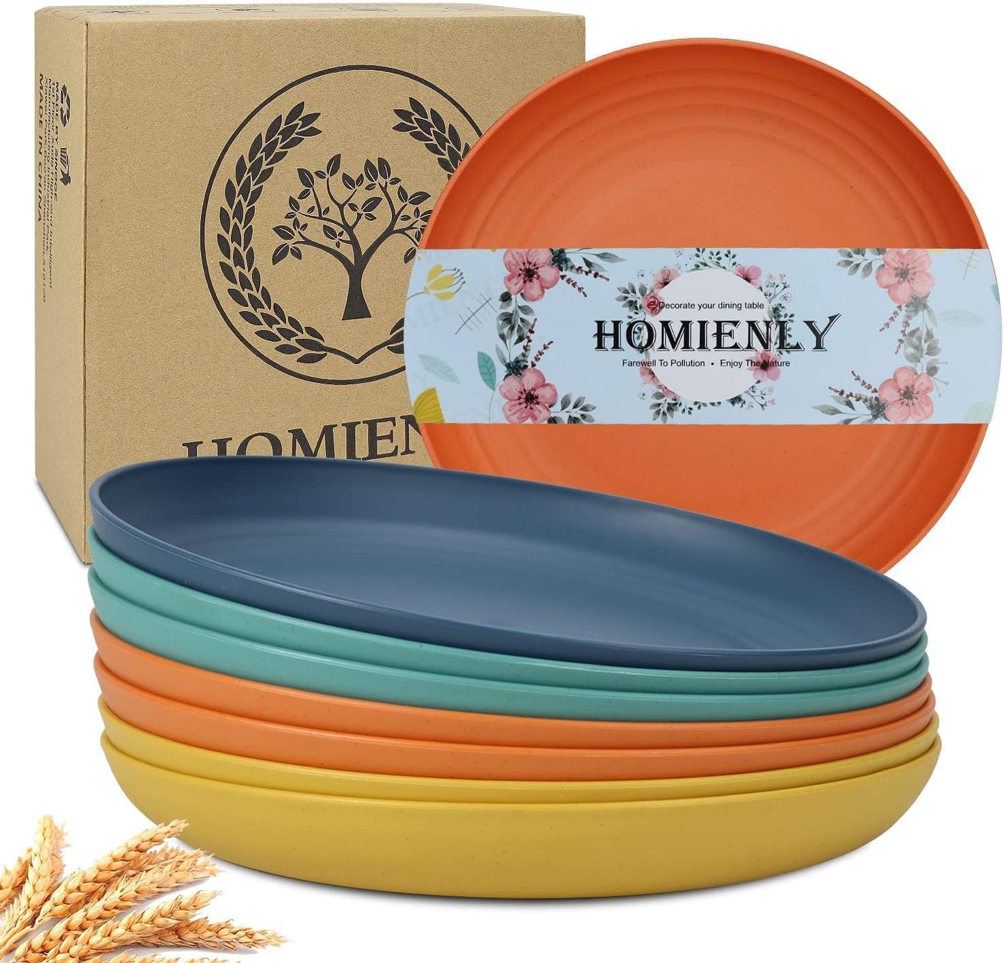 9Inches Deep Dinner Plates Set